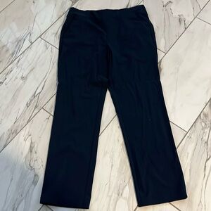 Navy pull on pants.